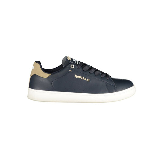 Blu Polyurethane Men's Sneaker
