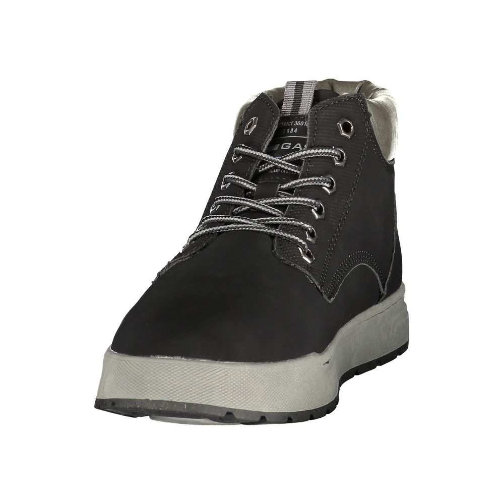 Nero Polyurethane Men's Sneaker