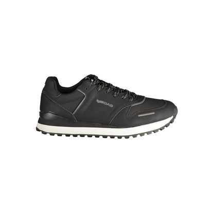 Nero Polyurethane Men's Sneaker