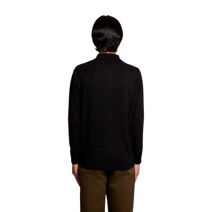 Black Cotton Sweatshirt
