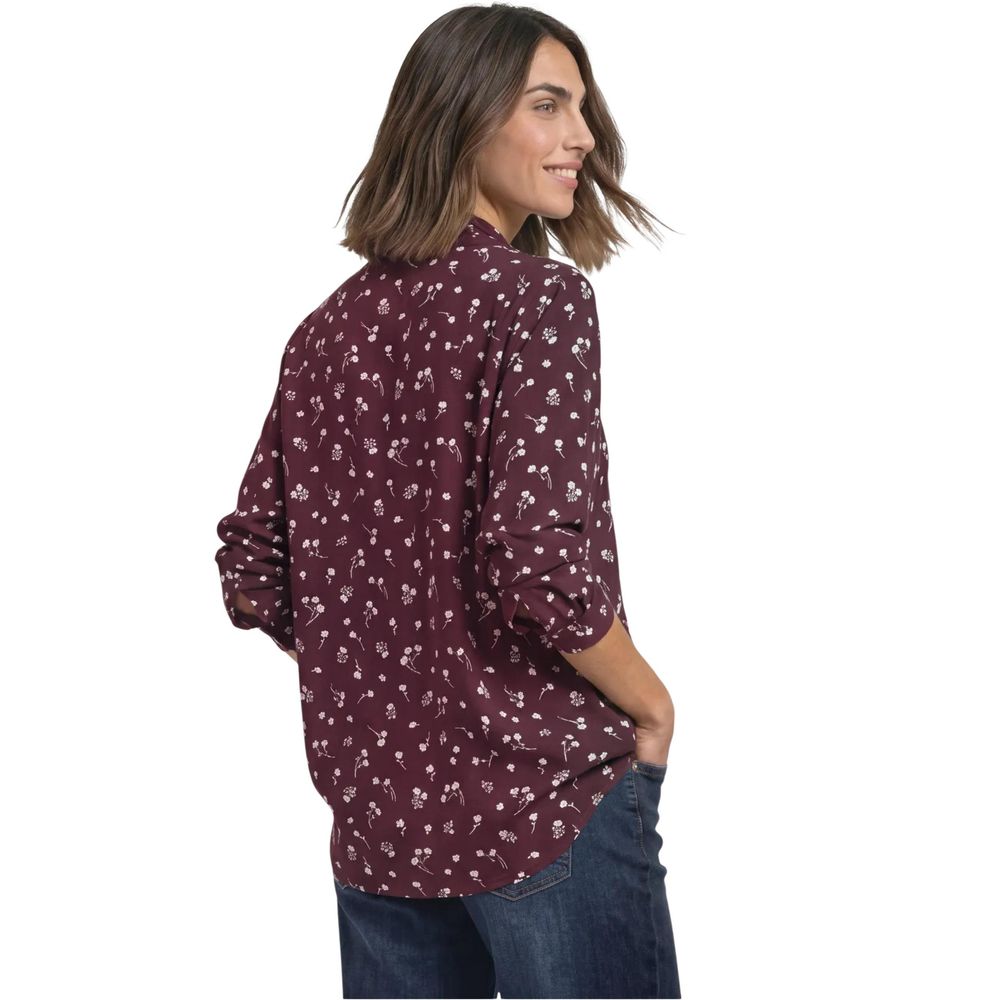 Bordeaux Viscose Blouse