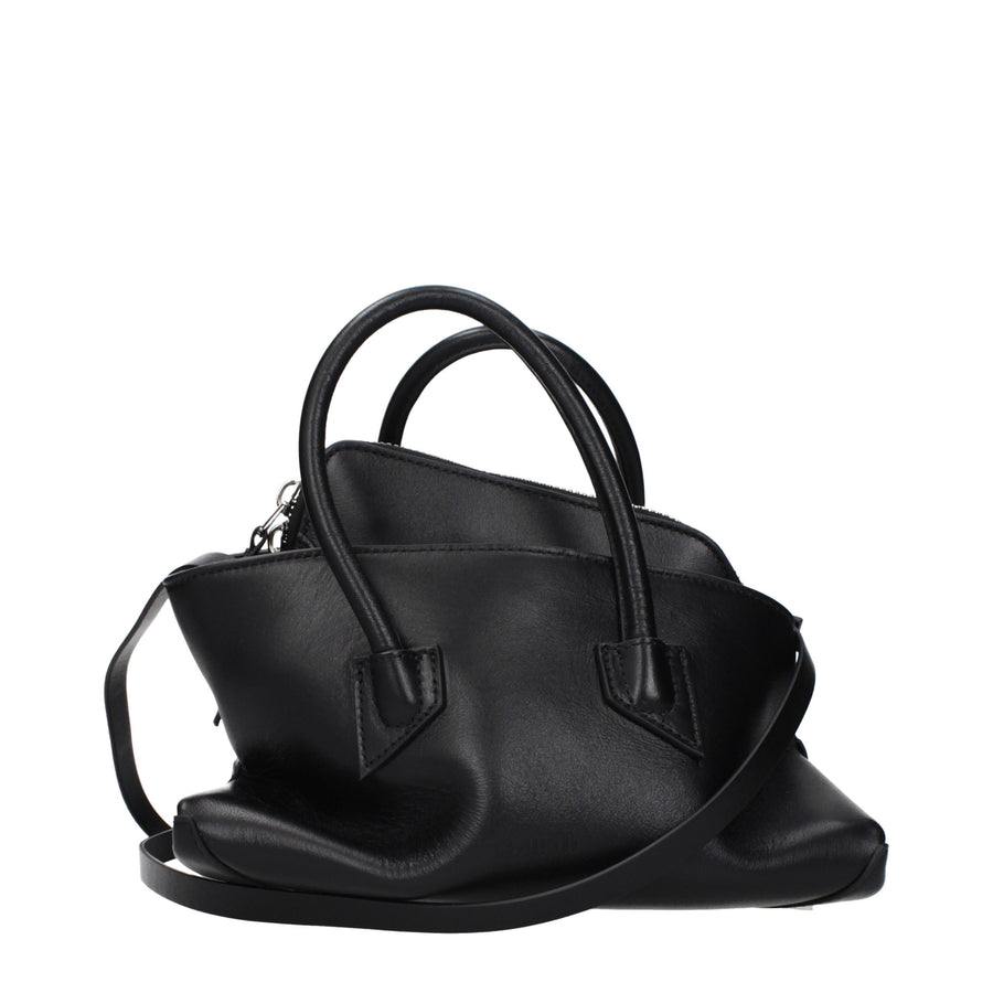 Black Leather Handbag