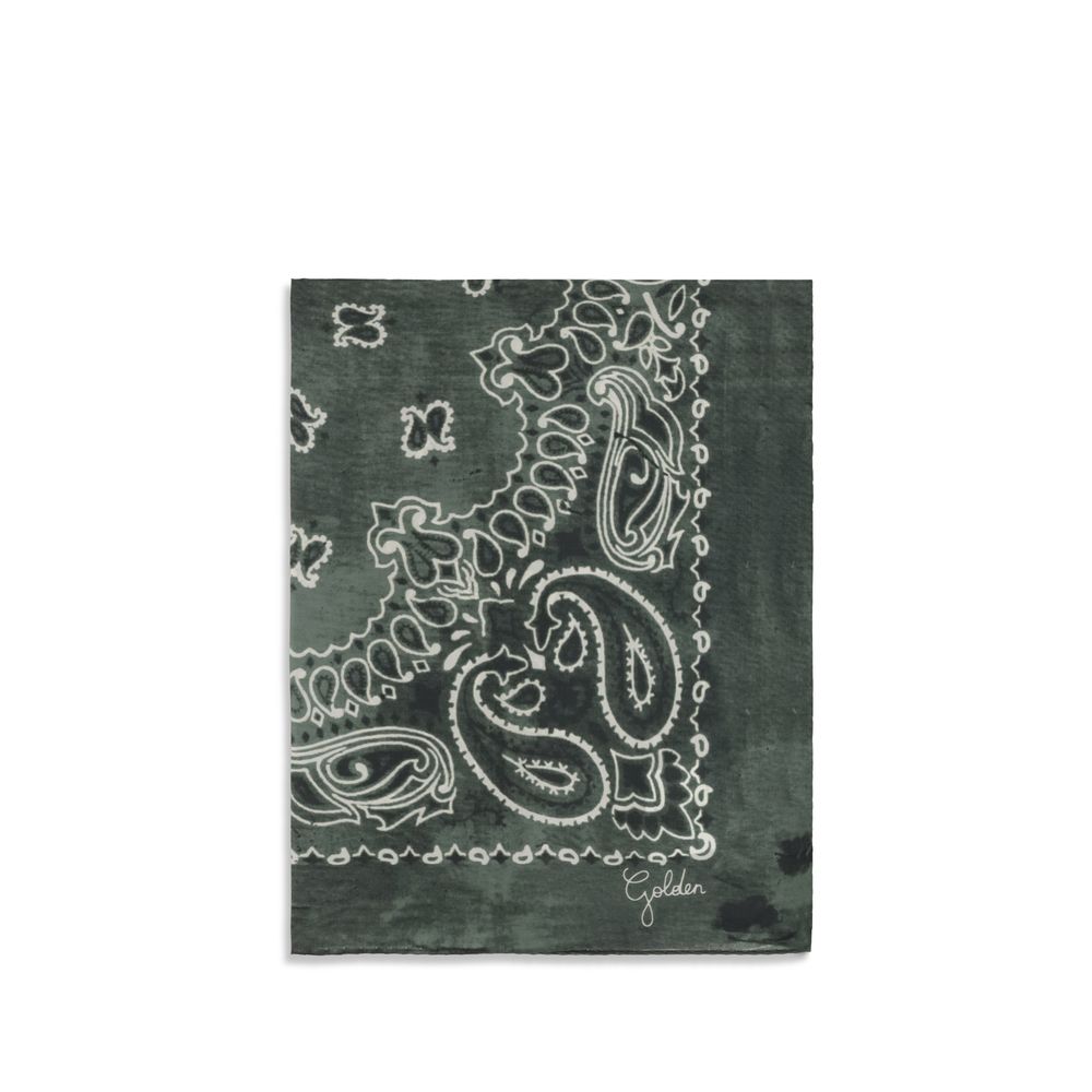 Bicolor Silk Scarf