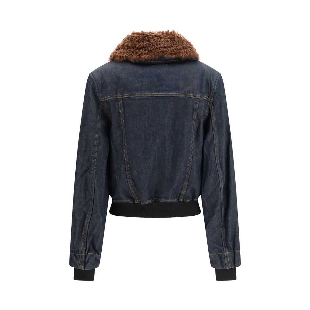 Blue Cotton Denim Jacket