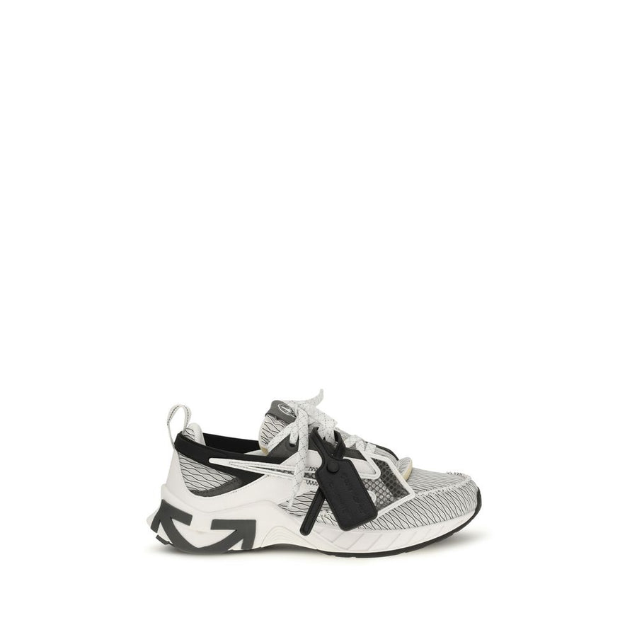 Multicolor Fabric Athletic Sneakers