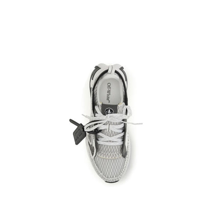 Multicolor Fabric Athletic Sneakers