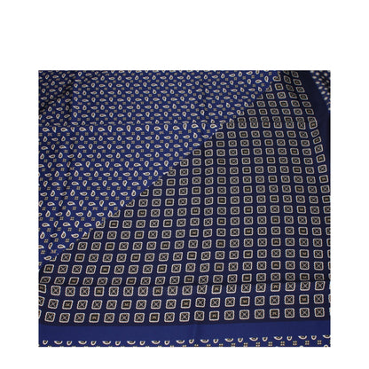 Blue Silk Foulard