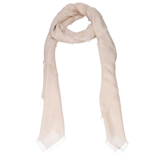 Beige Cashmere Foulard