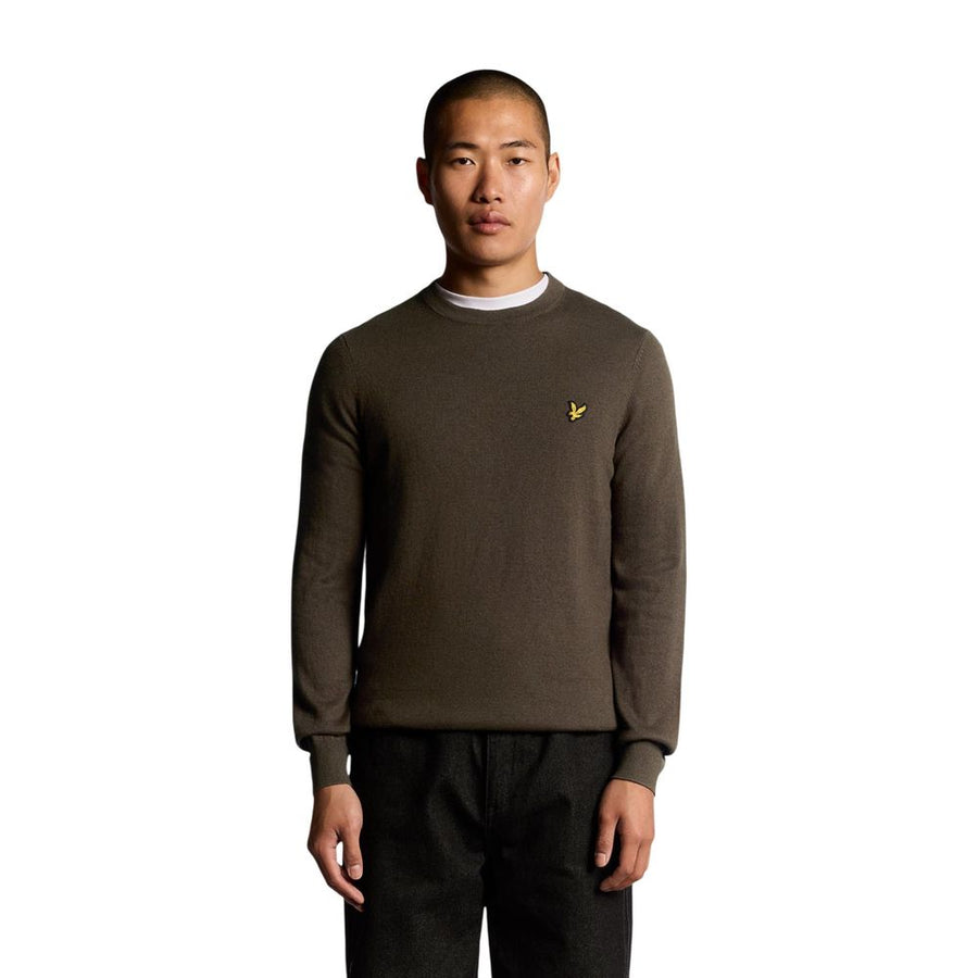 Brown Cotton Sweatshirt
