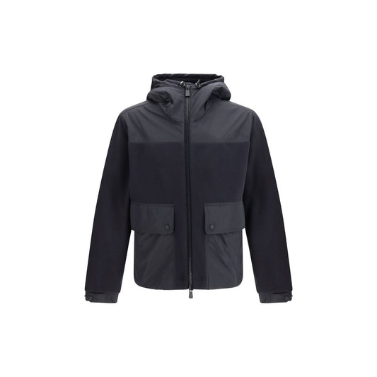 Black Polyester Sweatshirt