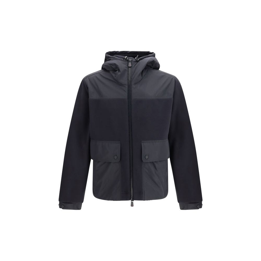 Black Polyester Sweatshirt
