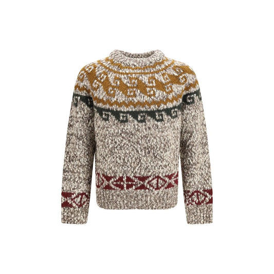 Beige Wool Oves Aries Sweatshirt