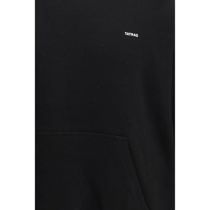 Black Cotton Sweatshirt