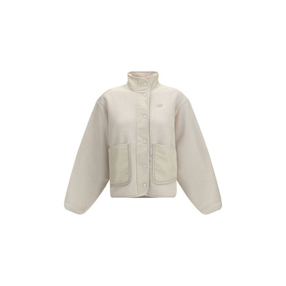 White Recycled Polyester Shell Jacket