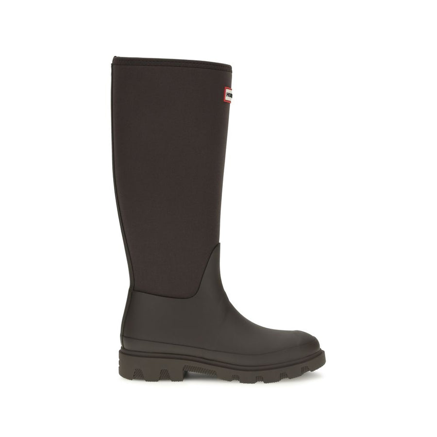 Brown Rubber Rain Boots