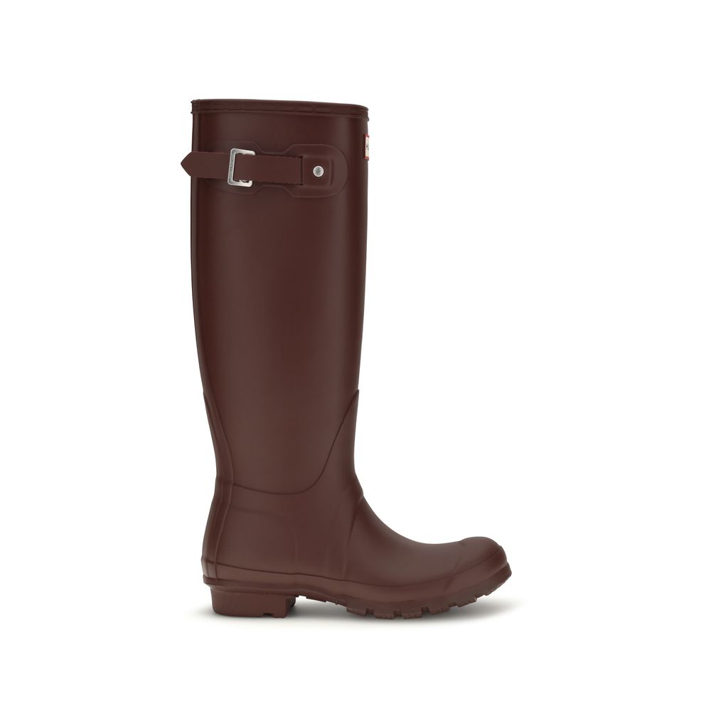 Bordeaux Rubber Rain Boots