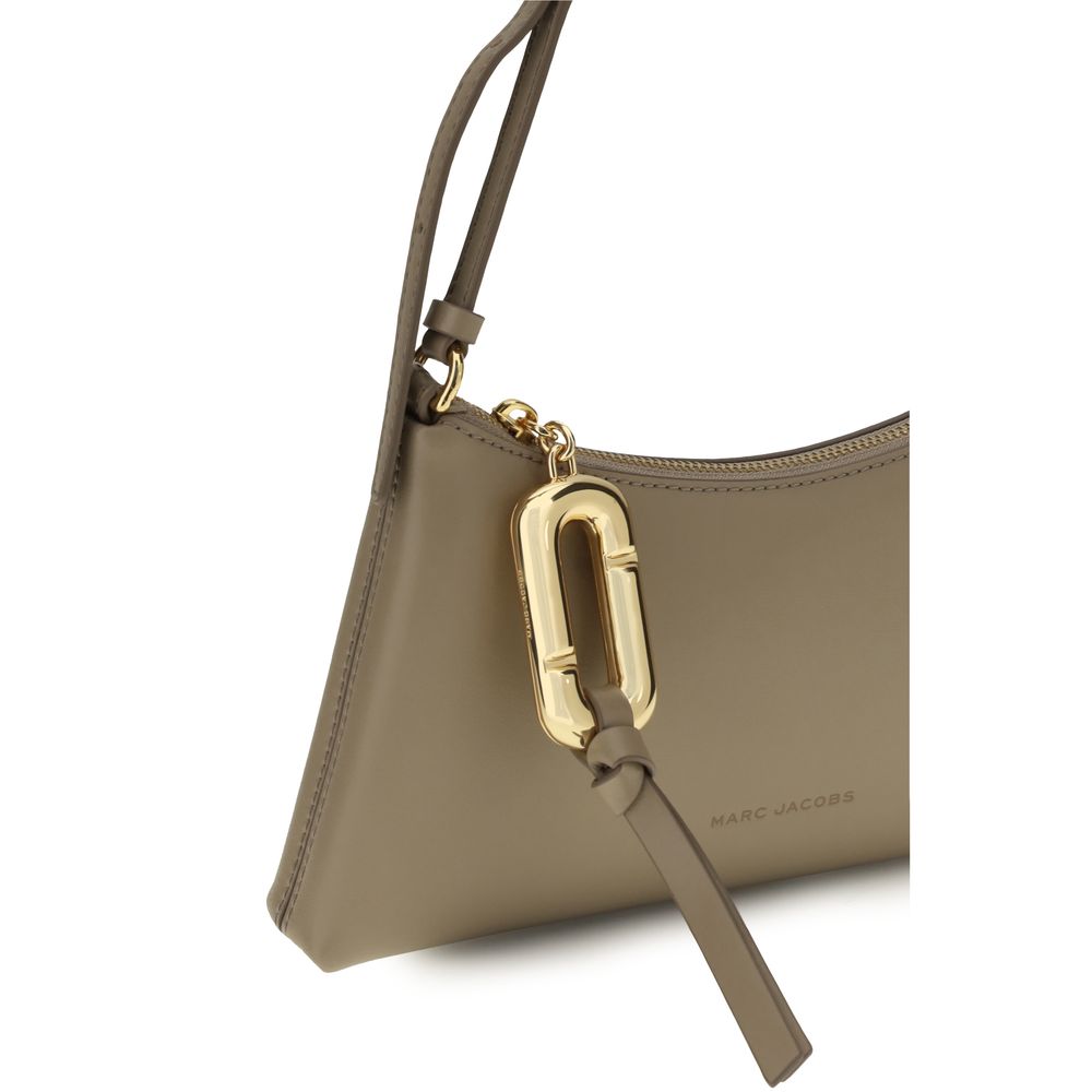 Beige Calf Leather Bos Taurus Shoulder Bag