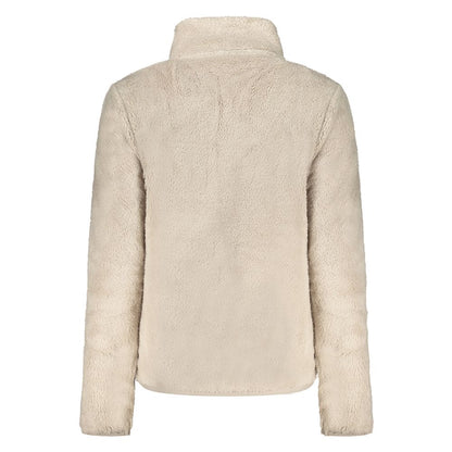 Beige Polyester Women Sweater