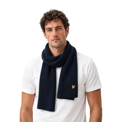 Blue Viscose Scarf