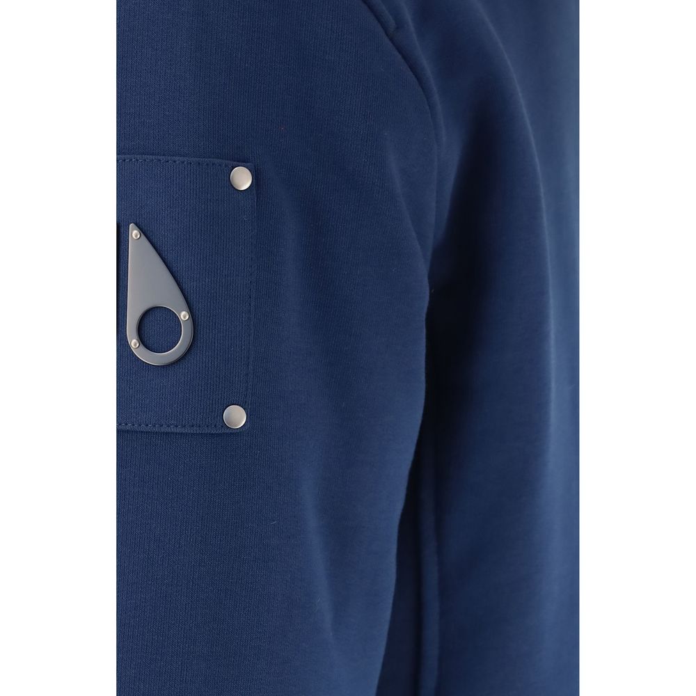 Blue Polyester Sweatshirt