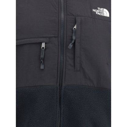Black Polyamide Full-Length Jacket