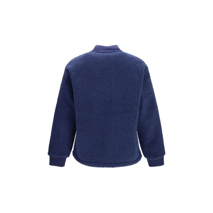 Blue Recycled Polyester Sweatshirt