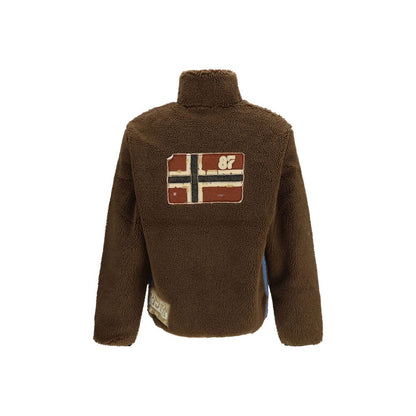 Brown Polyester Sweatshirt
