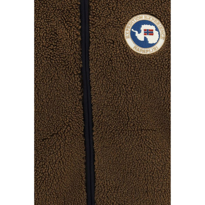 Brown Polyester Sweatshirt