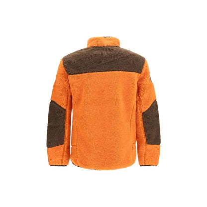 Orange Polyester Sweatshirt