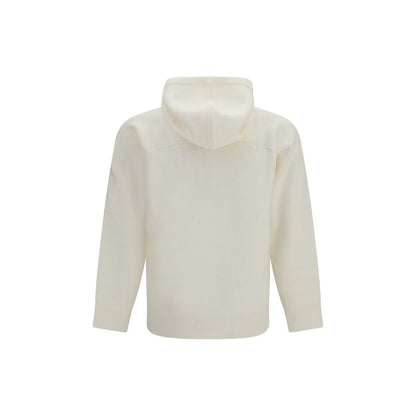 Beige Wool Oves Aries Hoodie