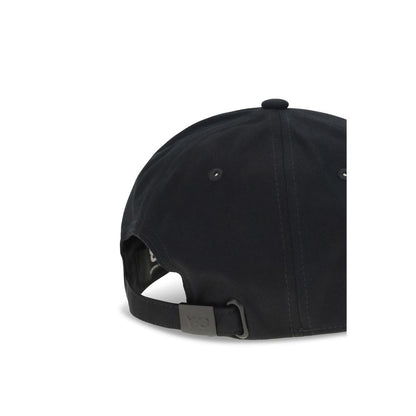 Black Cotton Cap (Baseball Hat)