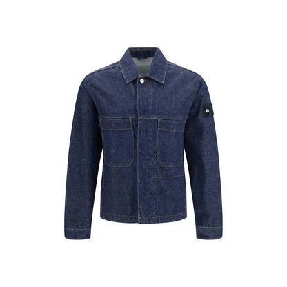 Blue Cotton Denim Jacket