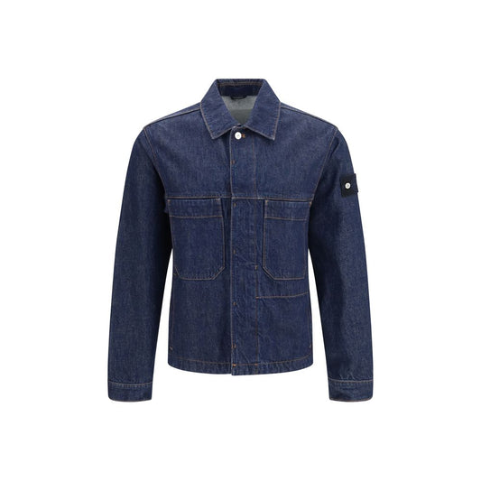 Blue Cotton Denim Jacket