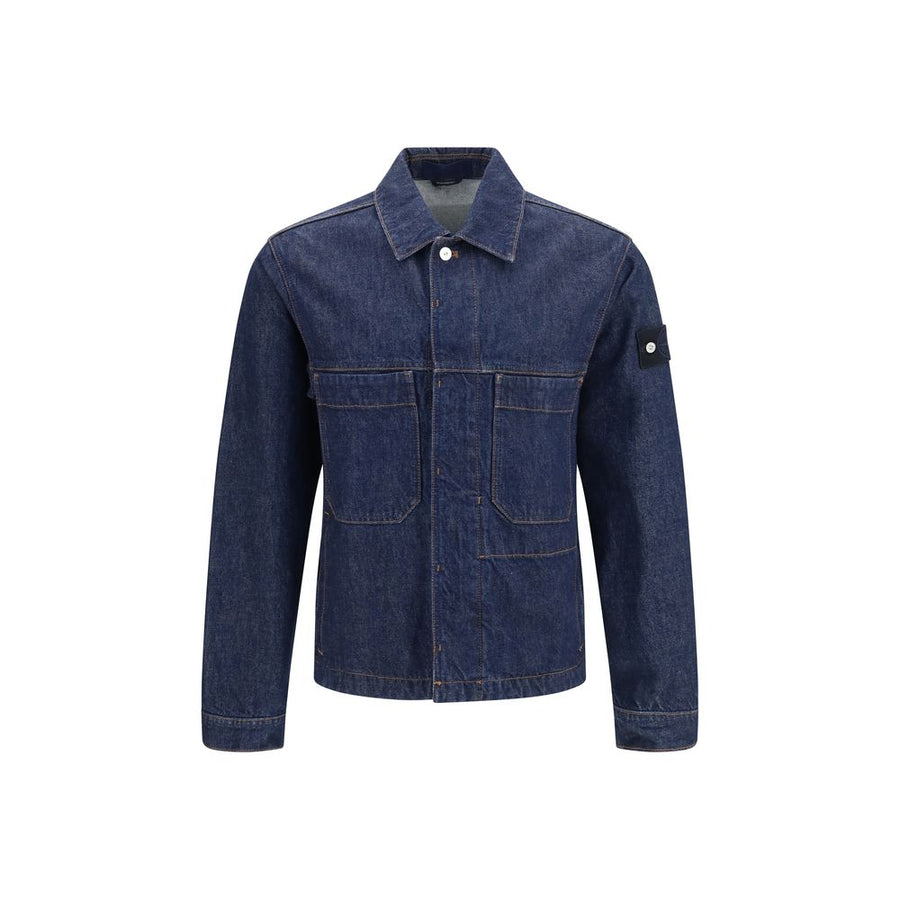 Blue Cotton Denim Jacket