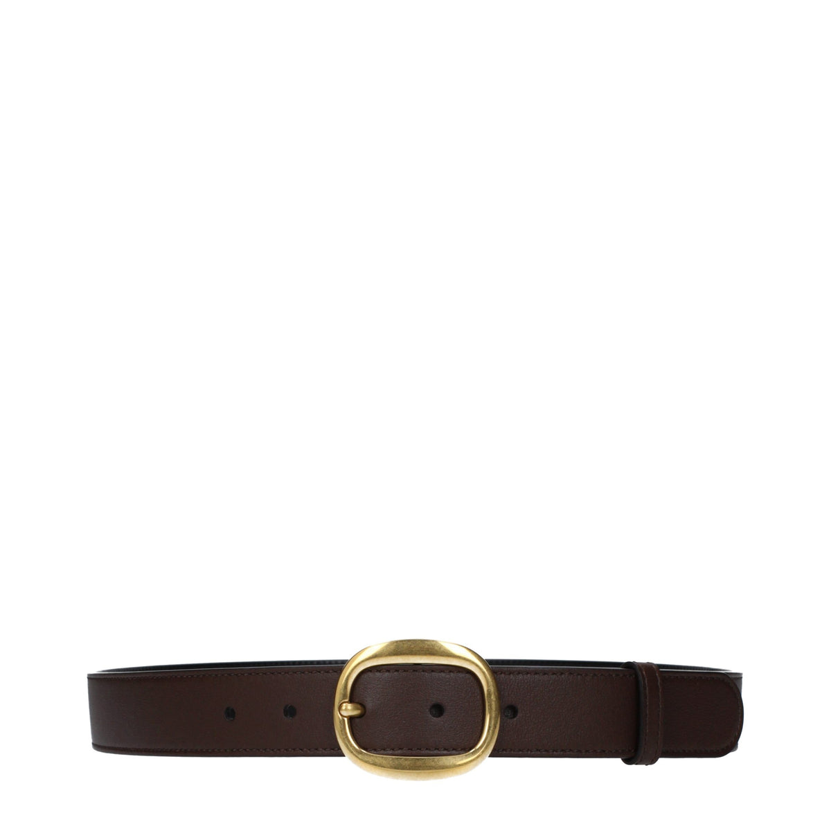 Brown Leather Regular Belt