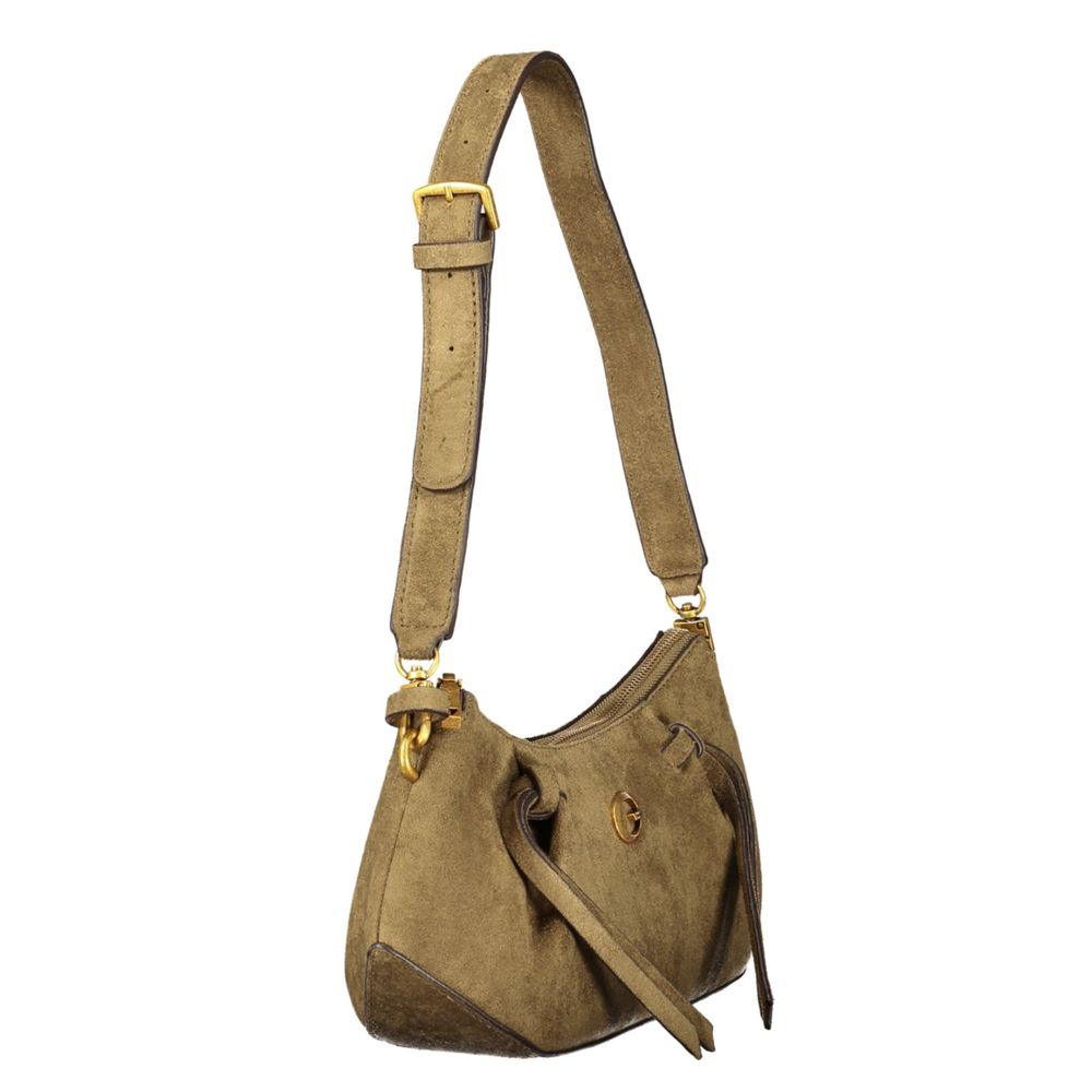 Green Polyester Womens Bag