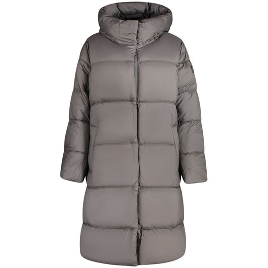 Black Polyester Womens Jacket