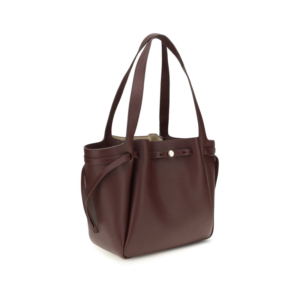 Bordeaux Leather Handbag