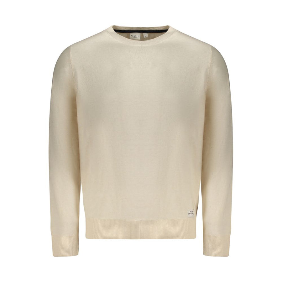 White Cotton Men's Top
