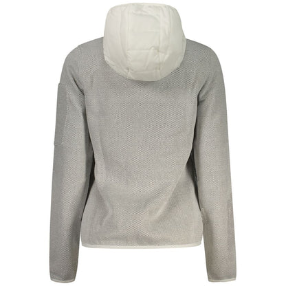 Bianco Polyester Women's Jacket