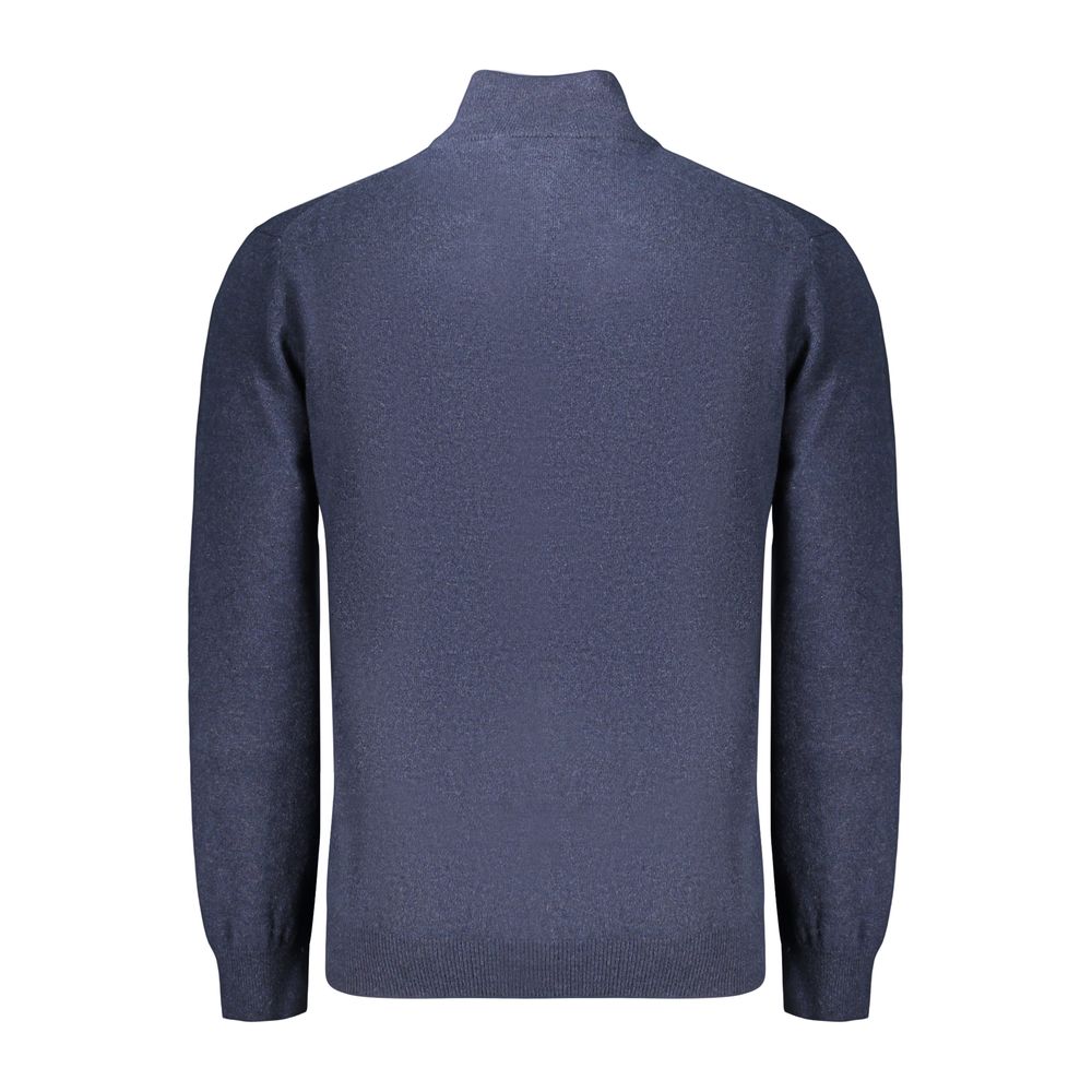 Blue Wool Men's Sweater