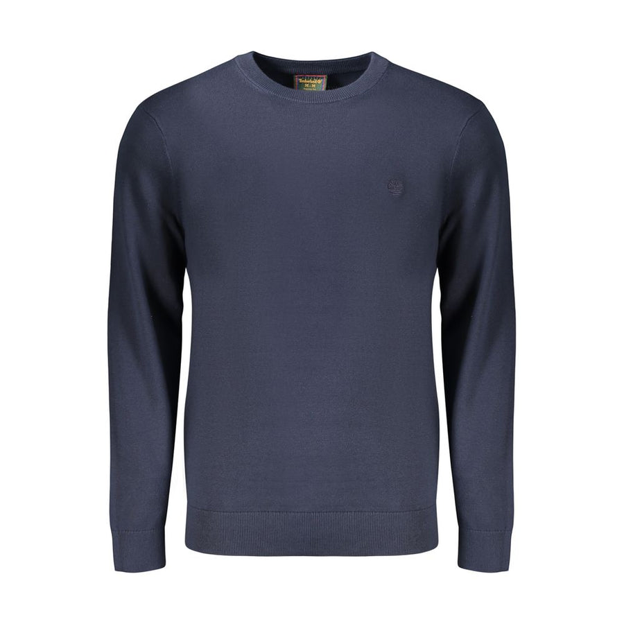 Blue Cotton Men's Top