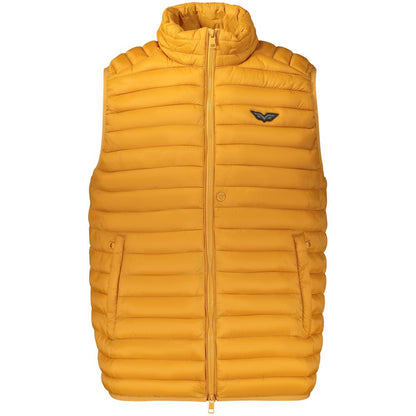 Orange Polyamide Men's Jacket