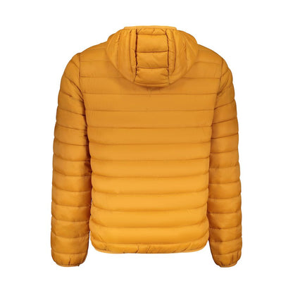 Orange Polyamide Men's Jacket