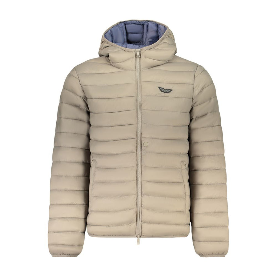 Grey Polyamide Men's Jacket