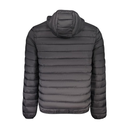 Black Polyamide Men's Jacket