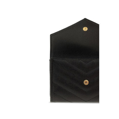 Black Calf Leather Bos Taurus Wallet