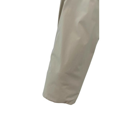 Beige Polyester Men Jacket