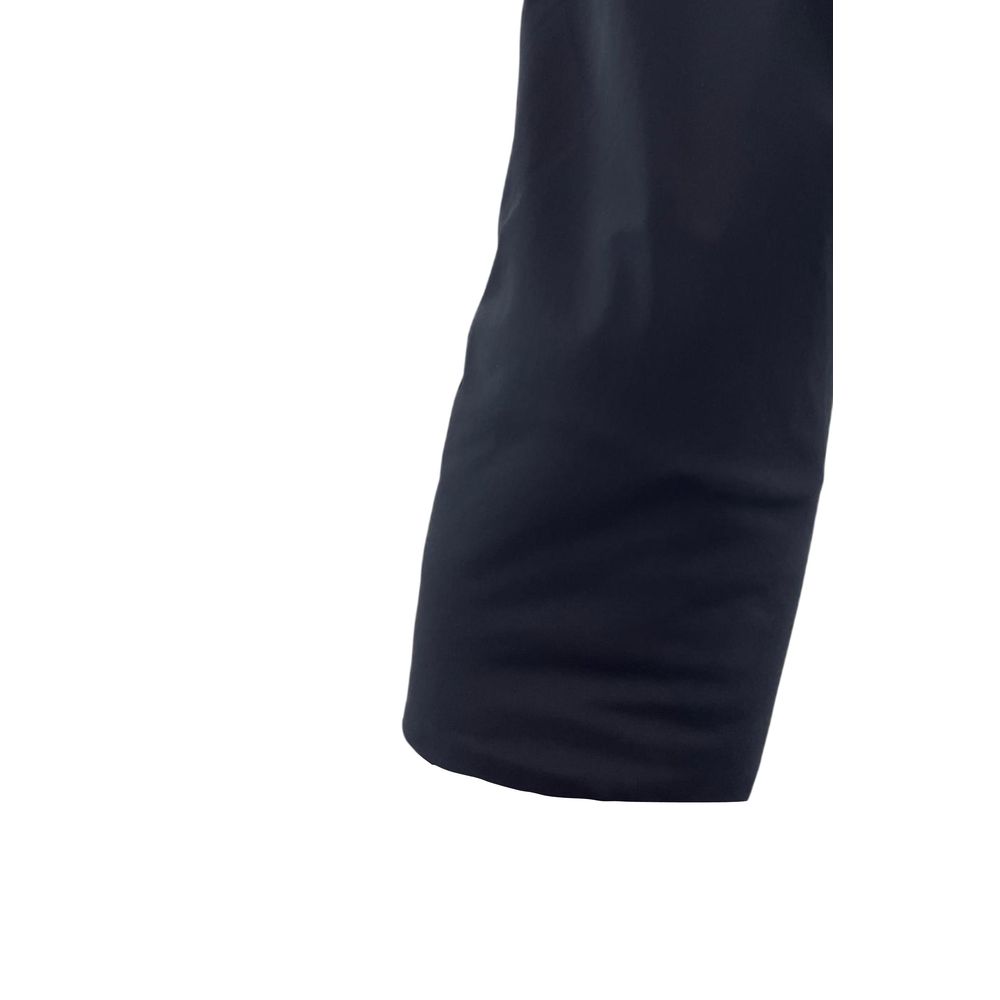 Blue Polyester Men Jacket