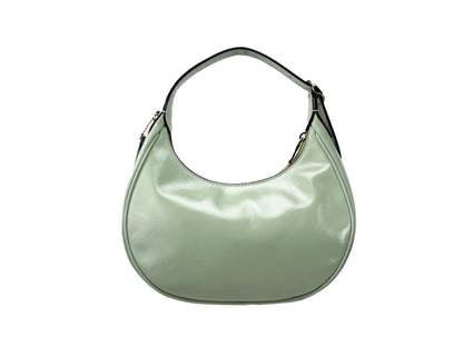 Coach Emily Glazed Leather Shoulder Bag